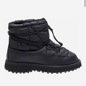 Suicoke Black Quilted Boots